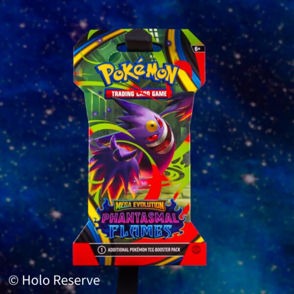 Pokémon Mega Evolution Phantasmal Flames Sleeved Booster Pack | ME02