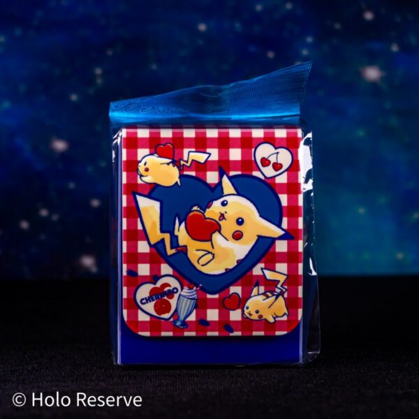 Pokémon Center Japan Deck Case — Pikachu & Heart | PCJ Exclusive