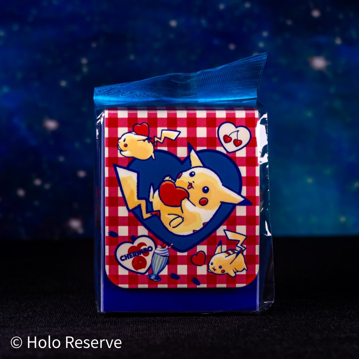 Pokémon Center Japan Deck Case — Pikachu & Heart | PCJ Exclusive