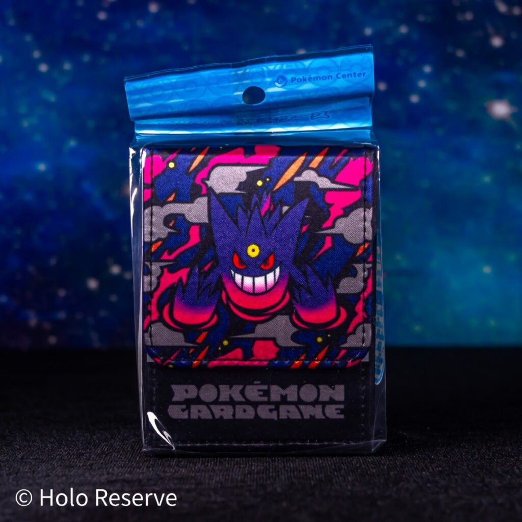 Pokémon Center Japan Flip Deck Case — Mega Gengar | PCJ Exclusive