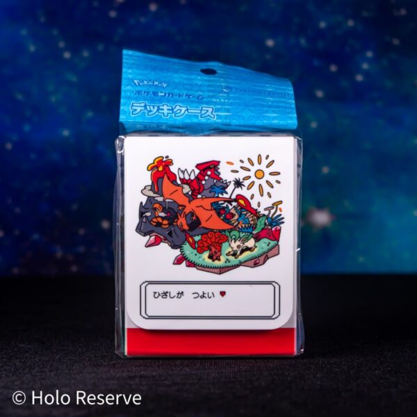 Pokémon Center Japan Deck Case — OTENKI TEAM (Weather Pokémon) | PCJ Exclusive