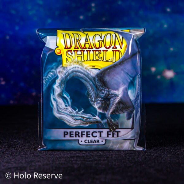 Dragon Shield Standard Perfect Fit Sleeves — Clear Topload (100ct)