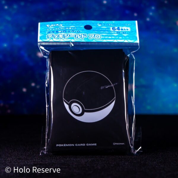 Pokémon Center Japan Card Sleeves | Deck Shield Pro — Poké Ball (Monster Ball) | PCJ Exclusive