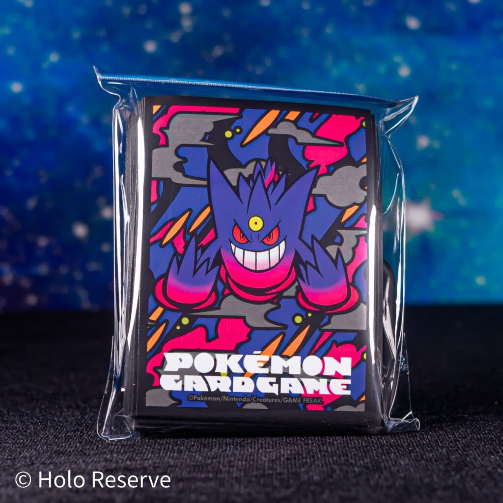 Pokémon Center Japan Card Sleeves | Deck Shield Premium Matte — Mega Gengar | PCJ Exclusive