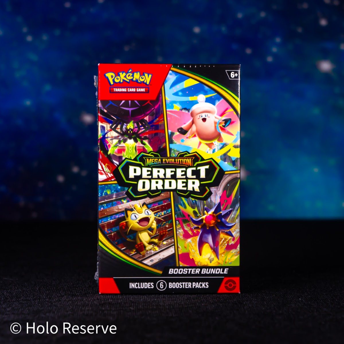Pokémon Mega Evolution Perfect Order Booster Bundle (6 Packs) | ME03