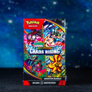 Pokémon Mega Evolution Chaos Rising Booster Bundle (6 Packs) | ME04
